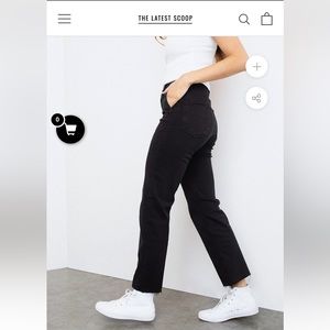 Mavi high rise straight leg jeans - stretchy comfy - size 25